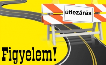 Hétvégi útlezárások Velencén